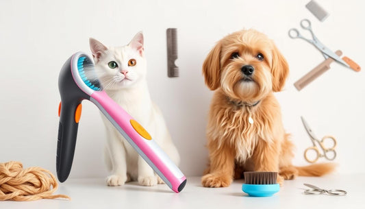 Pet Steam Brush: 3-in-1 Electric Grooming Solution